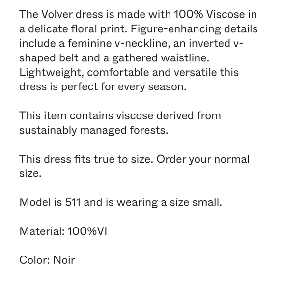 BA&SH Robe Volver Dress NWT floral Mini puff sleeve small 4 - Picture 10 of 12